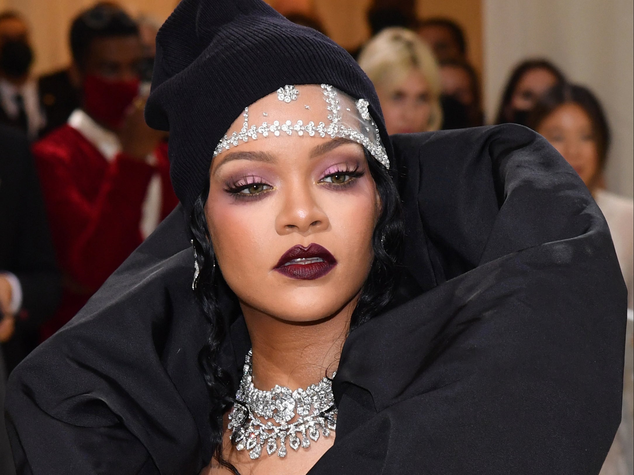 Rihanna at the 2021 Met Gala