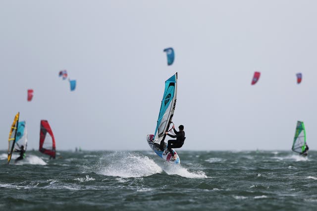 <p>Hayling Island in Hampshire is a watersports hotspot </p>