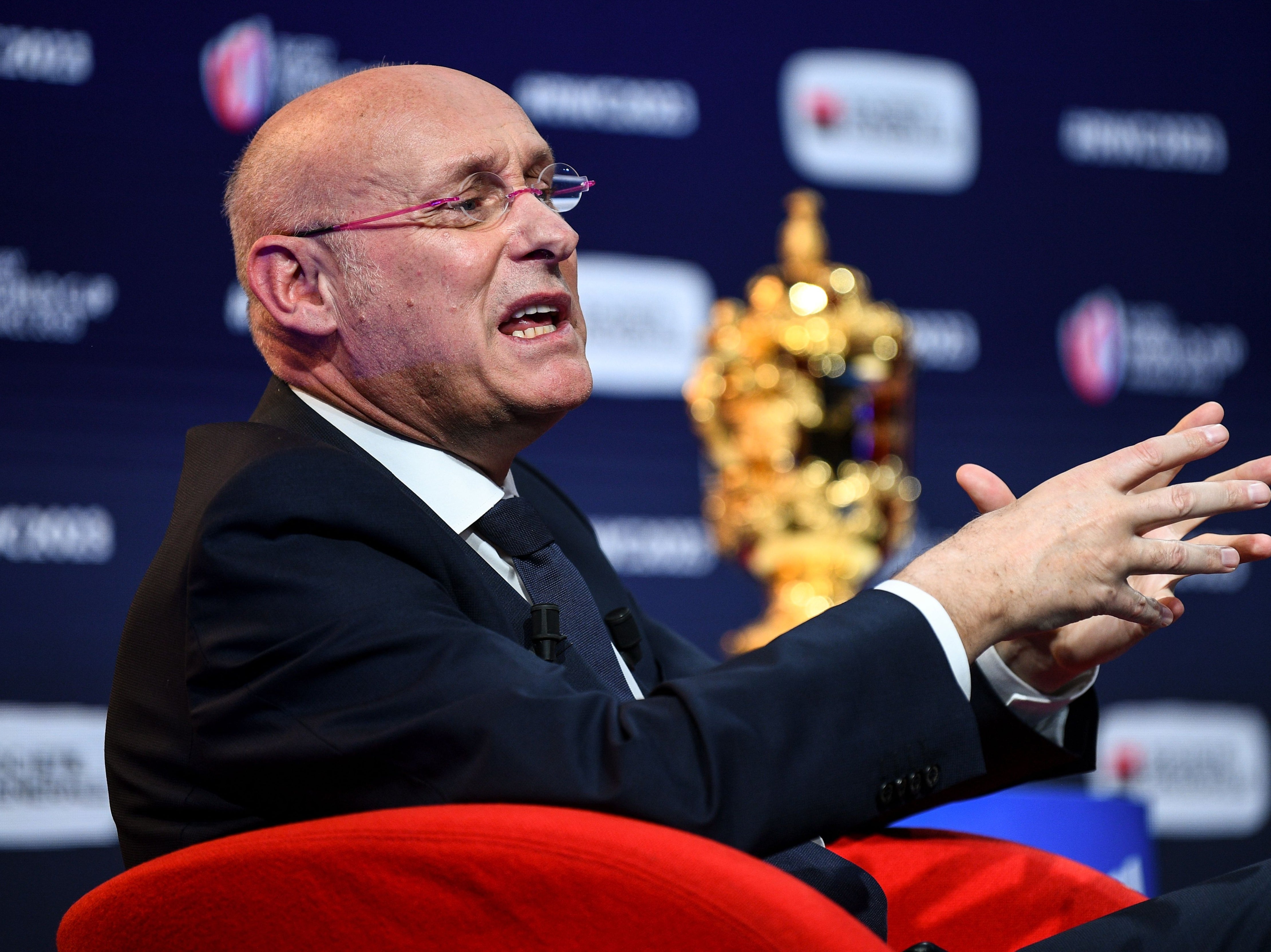 Bernard Laporte was previously vice-chair of World Rugby