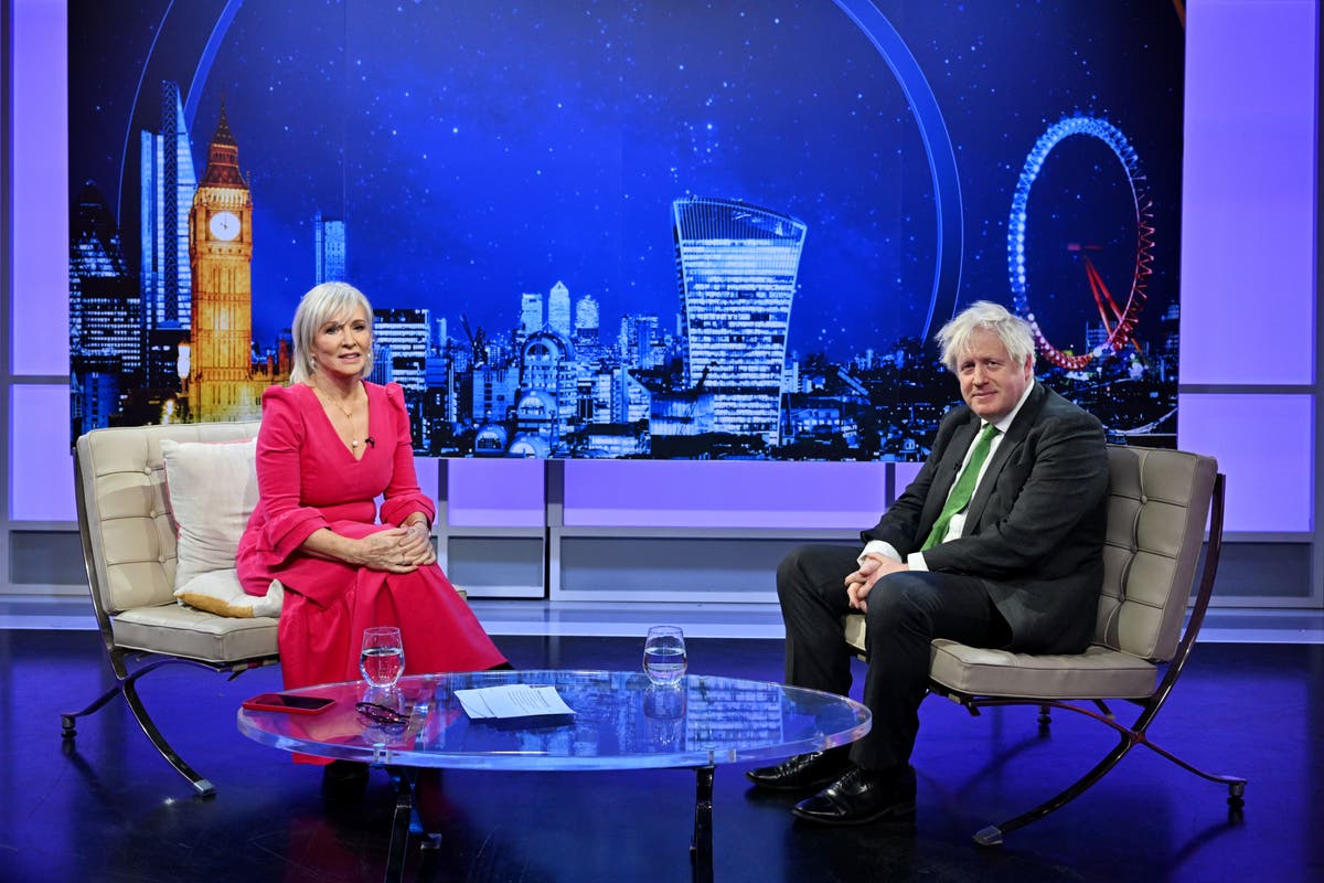 Nadine Dorries to host new TV programme with Boris Johnson as first guest
