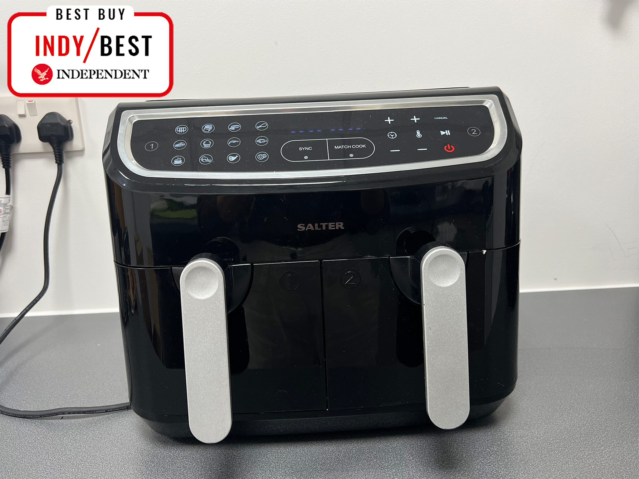 Shop Salter Dual Hot Air Fryer, Sync and Match