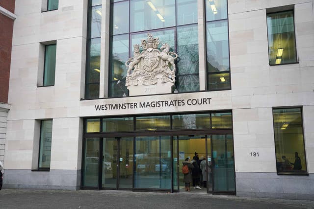 Mohammed Farooq appeared at Westminster Magistrates’ Court (Jordan Pettitt/PA)