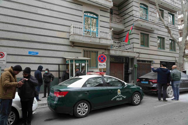 IRÁN-AZERBAIYÁN EMBAJADA ATAQUE