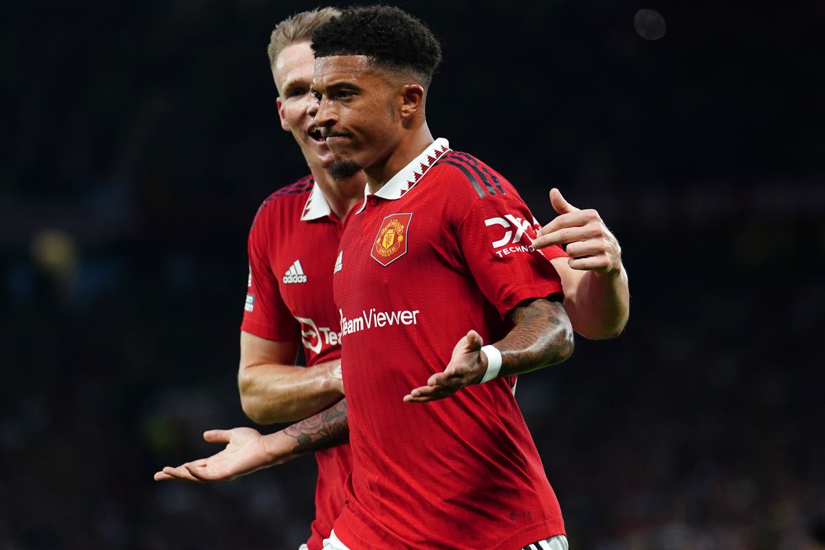 Jadon Sancho in contention for long-awaited Manchester United return in FA Cup
