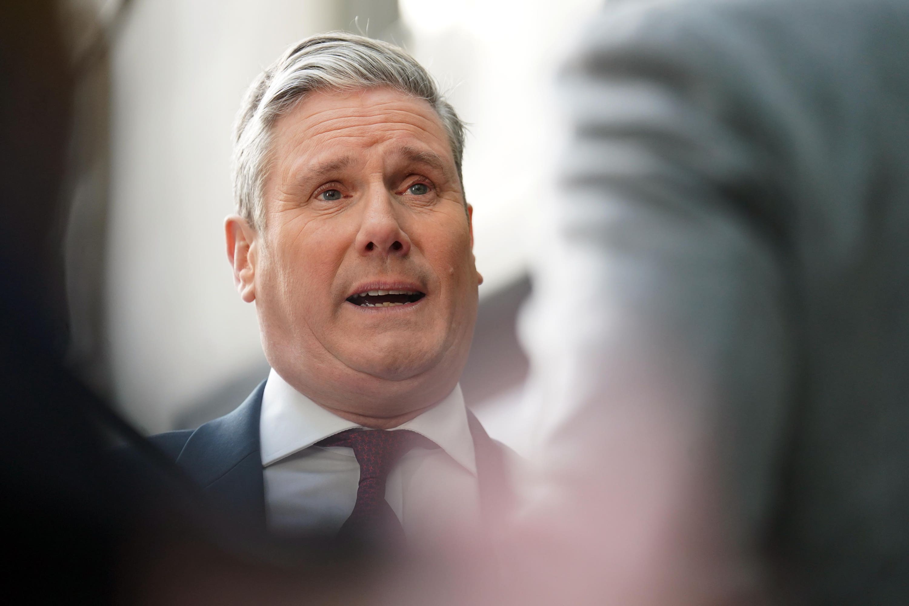 Labour leader Sir Keir Starmer has traded barbs with First Minister Nicola Sturgeon (James Manning/PA)