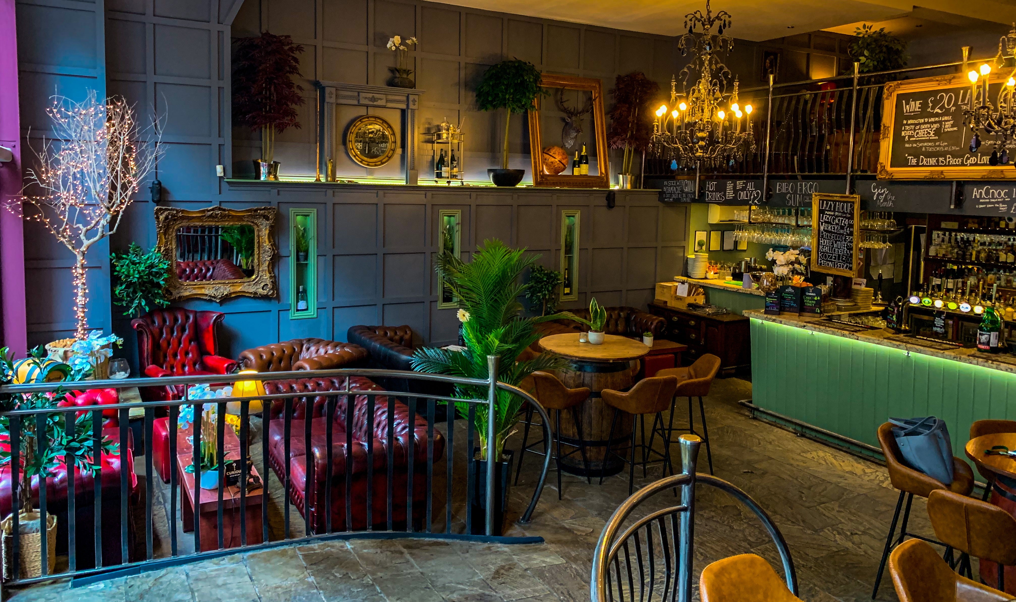 Enjoy quirky decor and upscale drinks in Leeds’ Lazy Lounge
