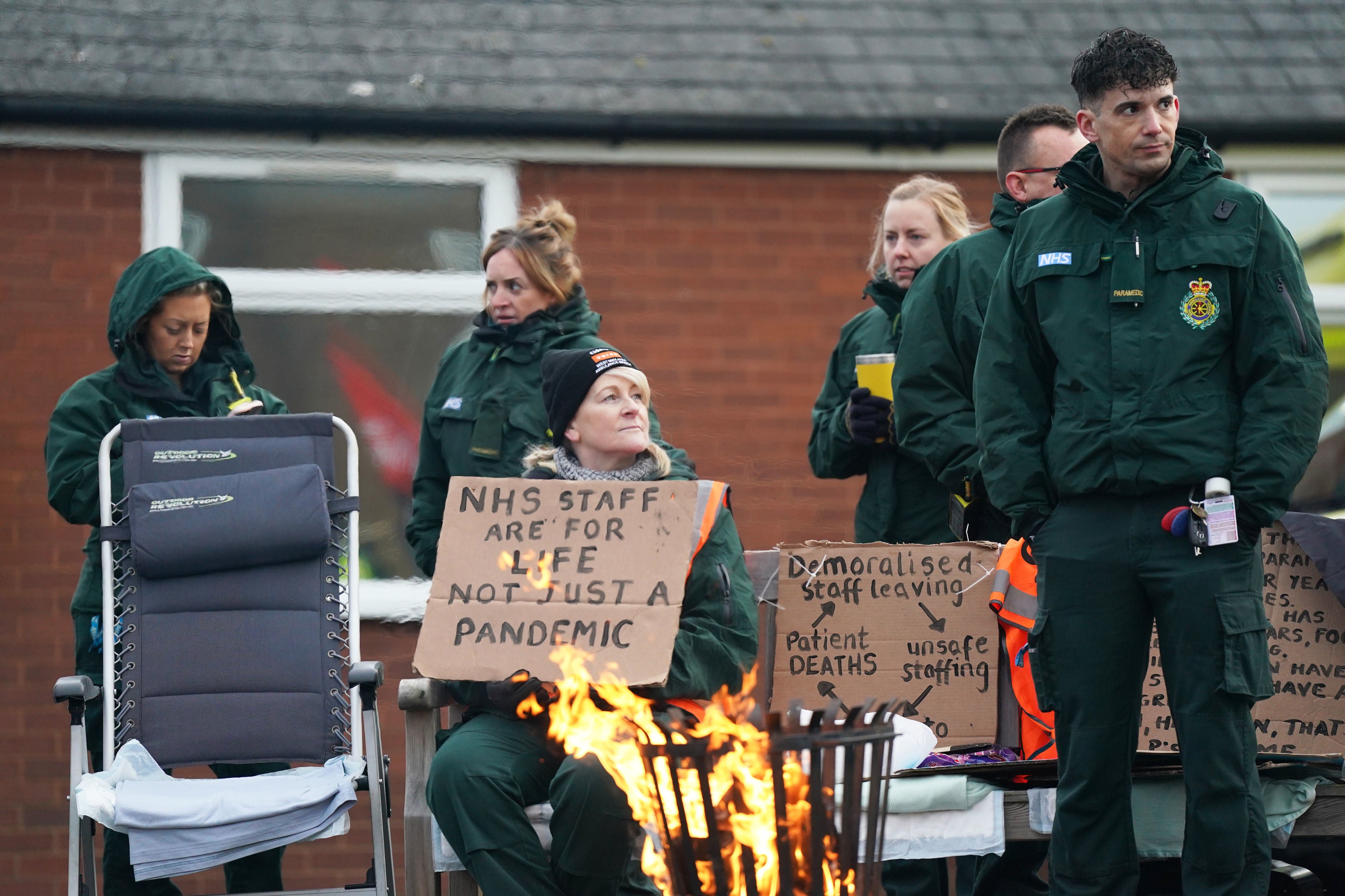 Ambulance workers have previously held strike action over pay and conditions, with staffing issues cited as a major concern