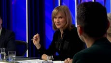 Fiona Bruce clashes with BBC Question Time guest in defence of Nadhim Zahawi