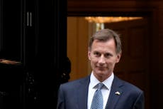 Jeremy Hunt has spoken on tax cuts – but is his party listening?