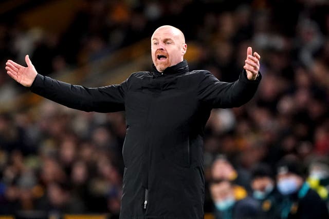 <p>Former Burnley manager Sean Dyche (pictured) is set to be appointed as Frank Lampard’s successor at Everton (Zac Goodwin/PA)</p>