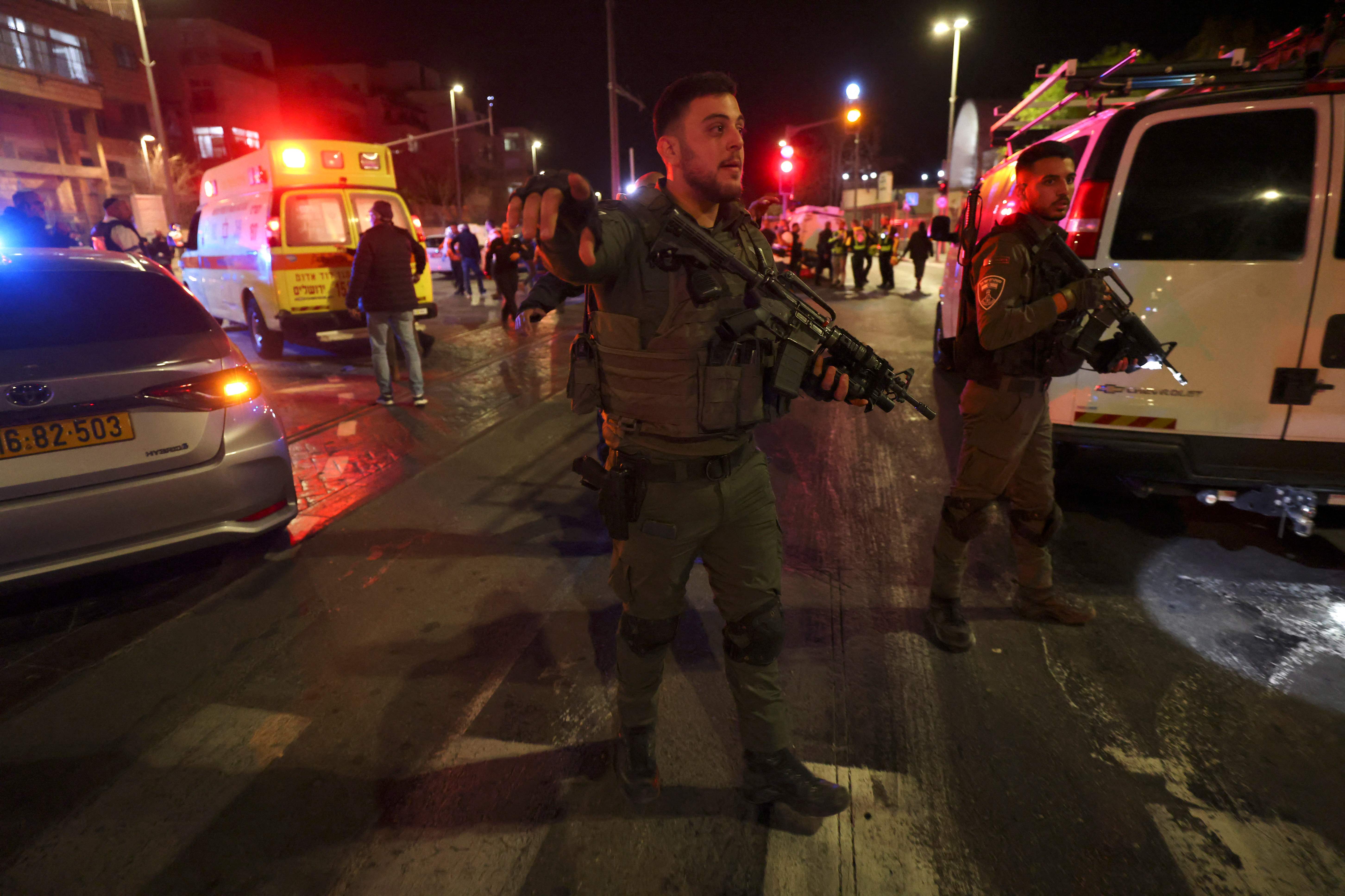 Seven people killed in Jerusalem synagogue shooting ‘terror attack ...