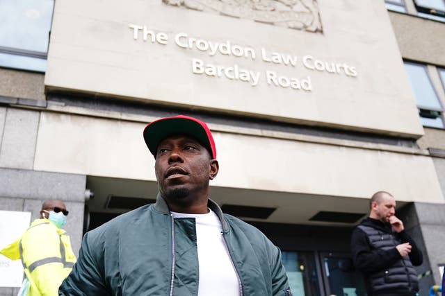 Dizzee Rascal was found guilty at a trial in April last year (Aaron Chown/PA)