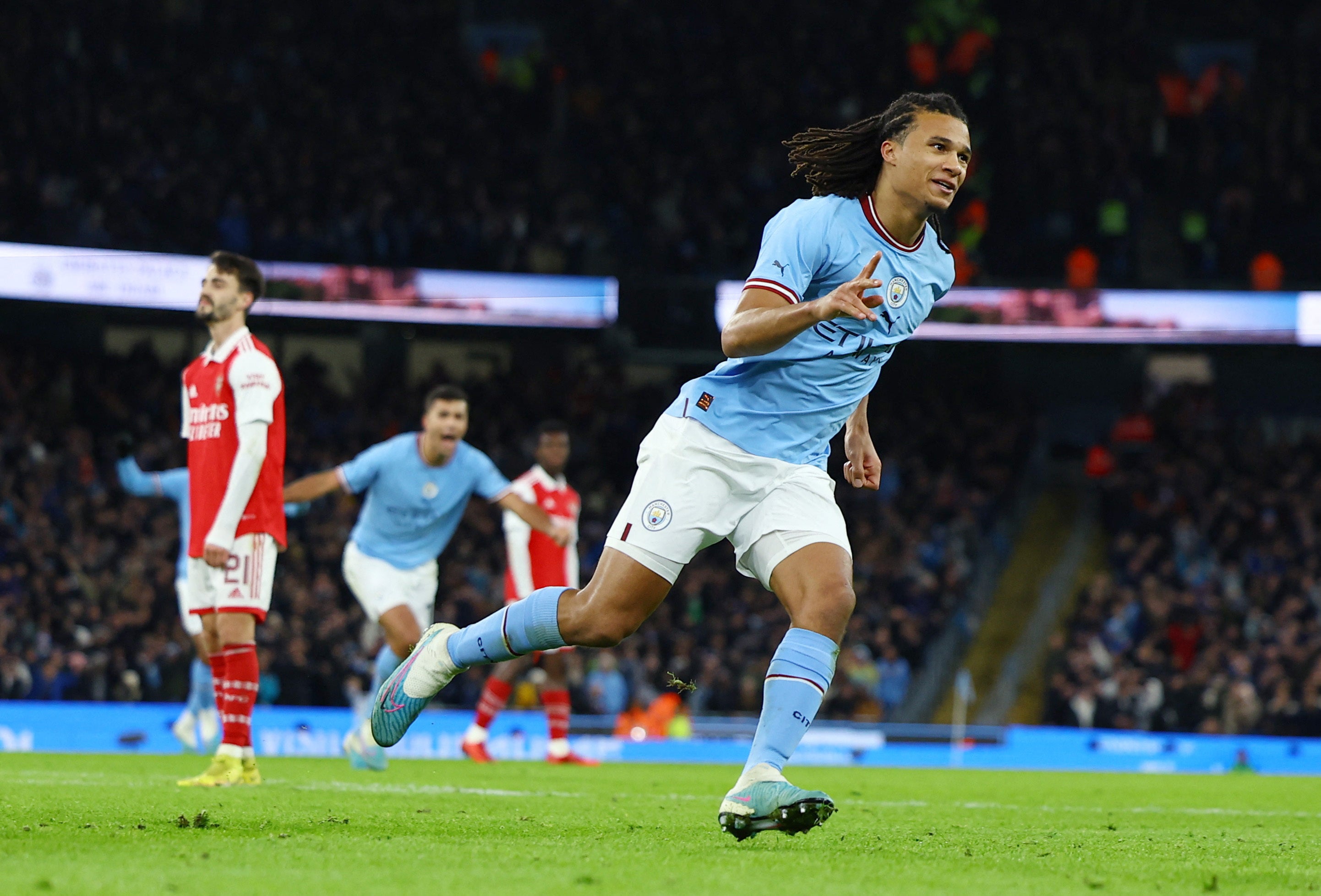 Man City vs Arsenal LIVE score:Result and reaction from FA Cup fourth round clash - Nathan Ake nets winner | The Independent
