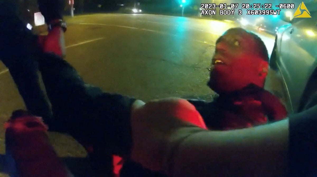 Tyre Nichols footage – live: Graphic arrest video exposing violent Memphis police beating sparks protests