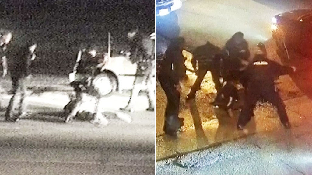 Beating of Rodney King (left) and Tyre Nichols (right) separated by more than 30 years