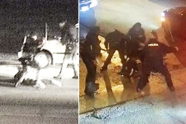 <p>Beating of Rodney King (left) and Tyre Nichols (right) separated by more than 30 years </p>