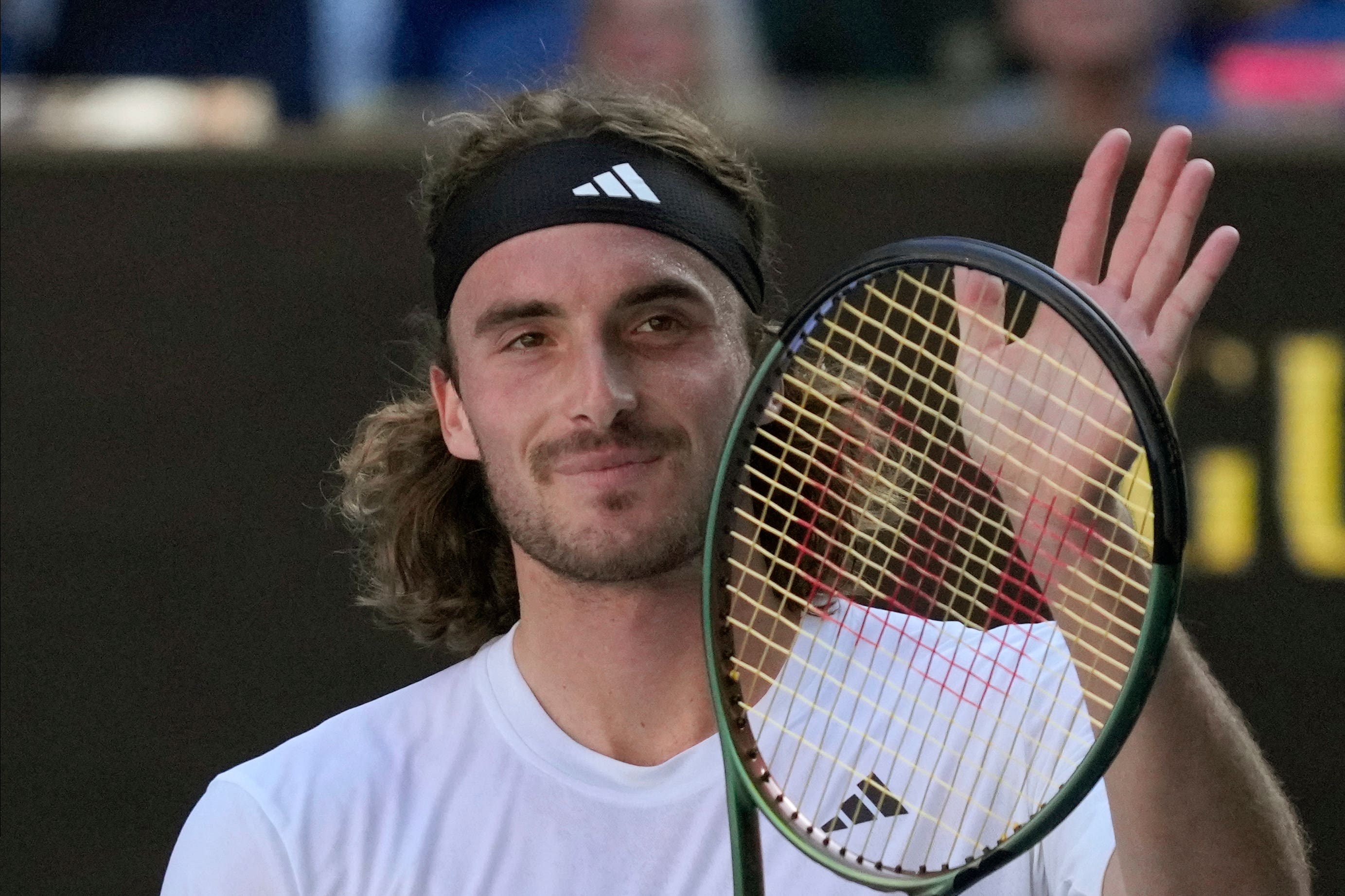 Stefanos Tsitsipas will contest a first Australian Open final (Dita Alangkara/AP)