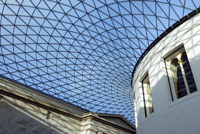 The Great Court of the British Museum in London (Chris Young/PA)