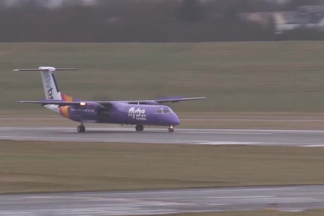<p>Regional airline Flybe collapses for second time in two years</p>