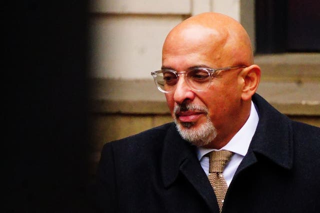 Former chancellor and embattled Tory chair Nadhim Zahawi (Victoria Jones/PA)