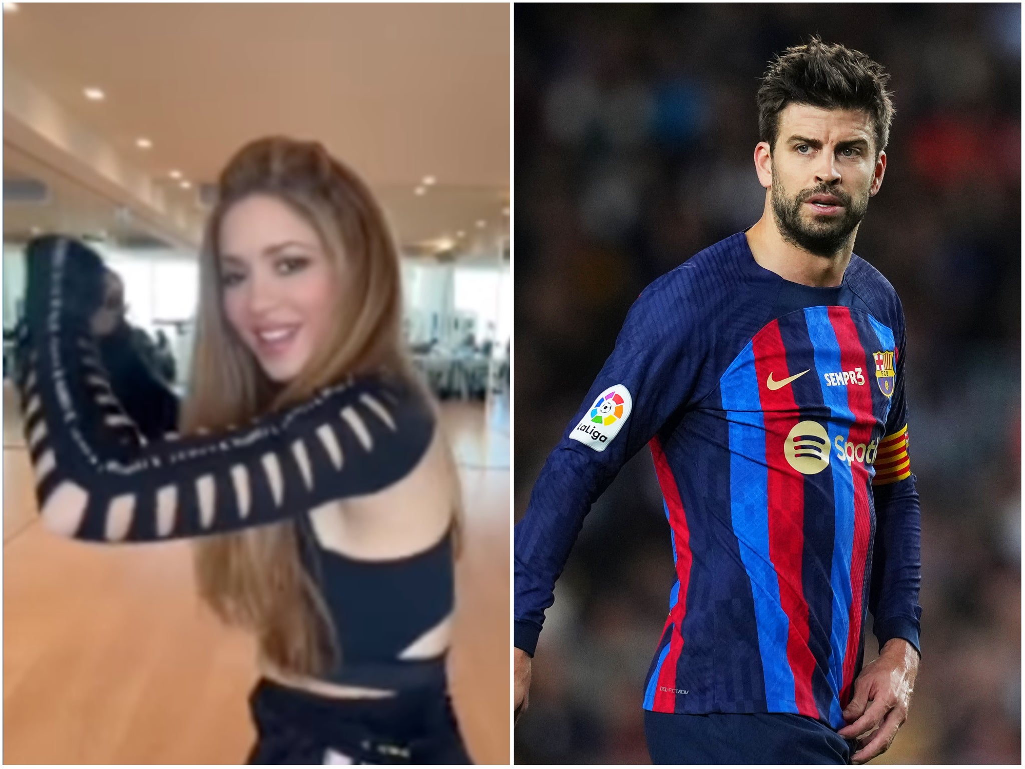 Shakira and Gerard Piqué