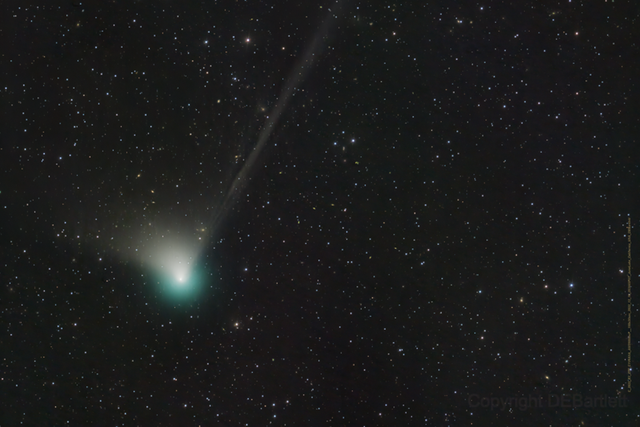 Comet C/2022 E3 (Dan Bartlett/Nasa)