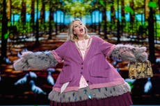 Pigeon revealed as Katherine Ryan on The Masked Singer