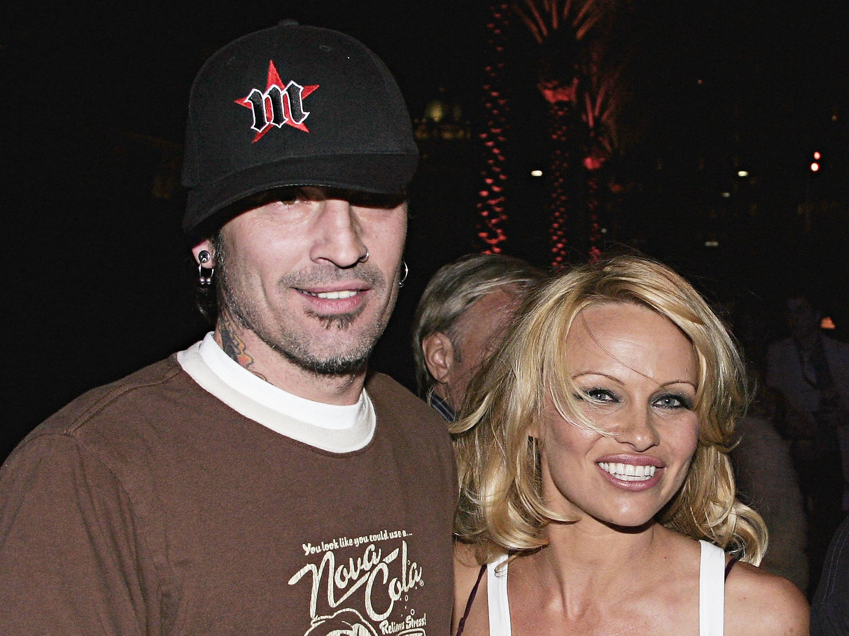 Tommy Lee and Pamela Anderson in 2004