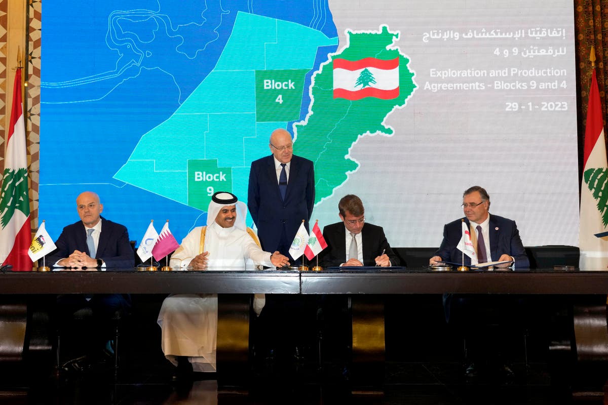 Qatar replaces Russian company in Lebanon gas exploration