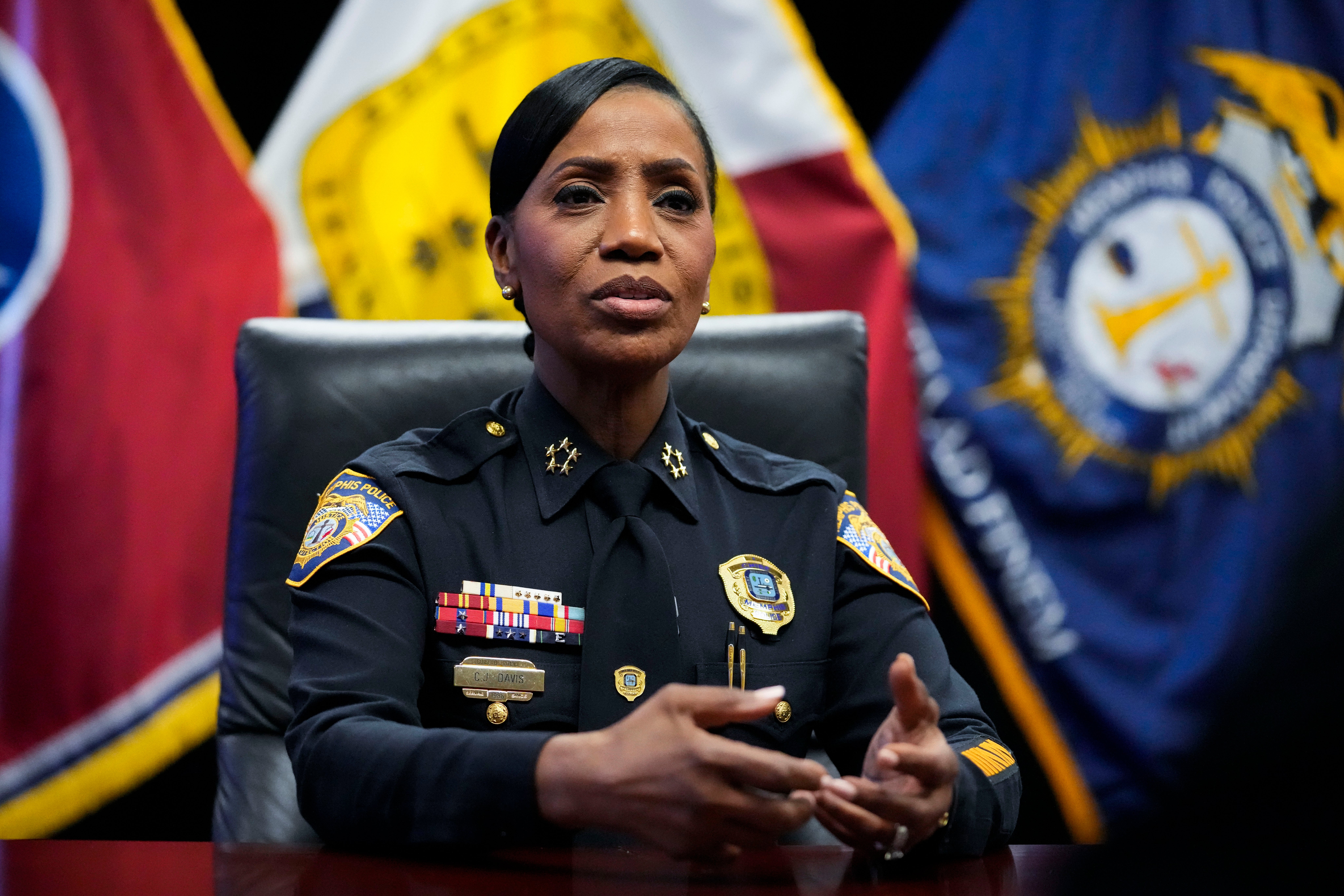 Memphis Police Chief Cerelyn Davis