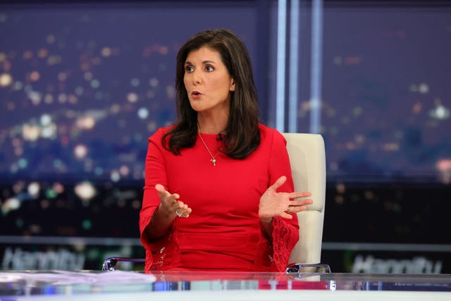 <p>Former UN Ambassador Nikki Haley</p>