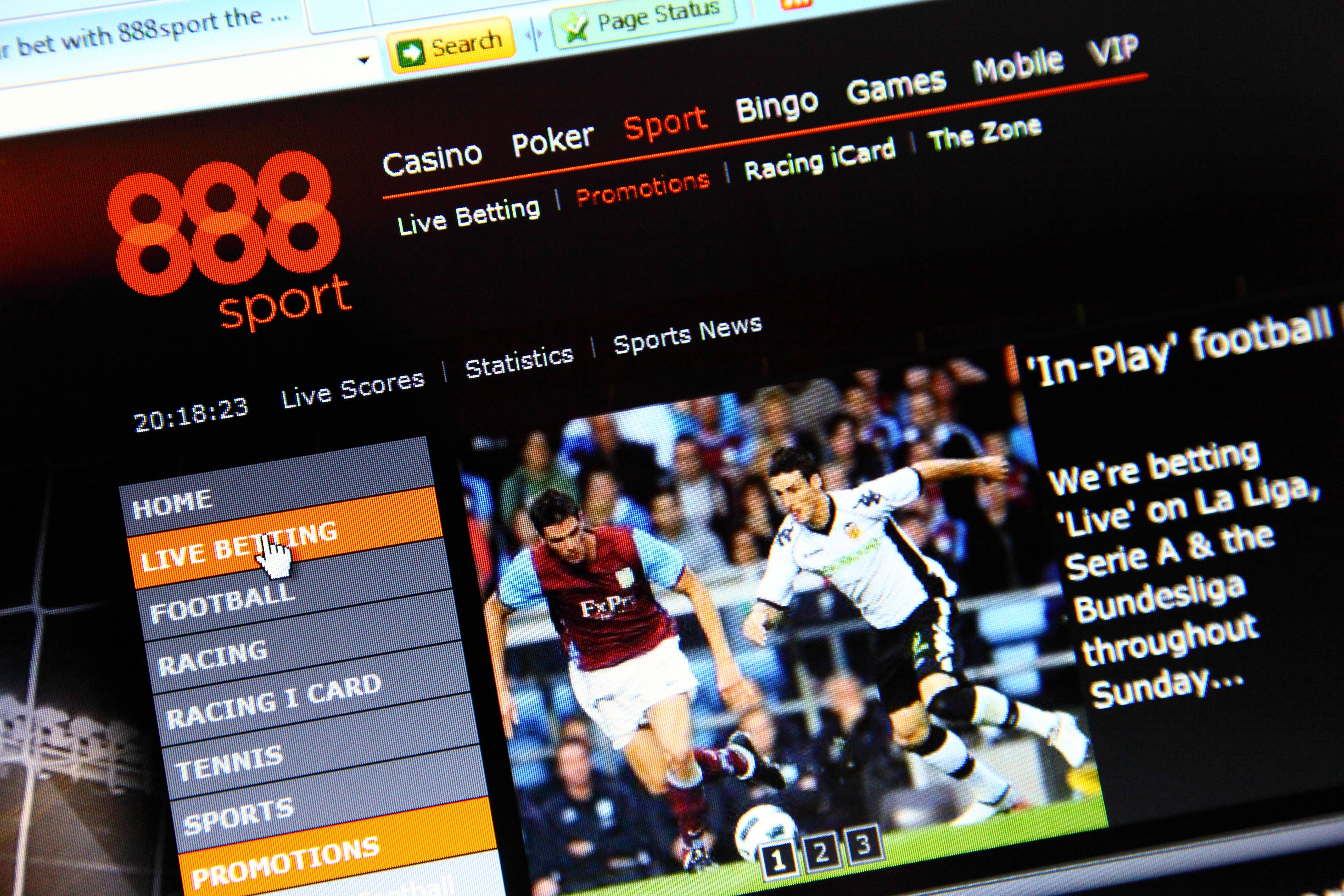 888.com online betting website (Alamy?PA)