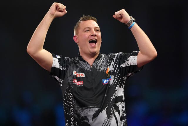 <p>Chris Dobey has been awarded a Premier League place after winning the Masters this weekend </p>