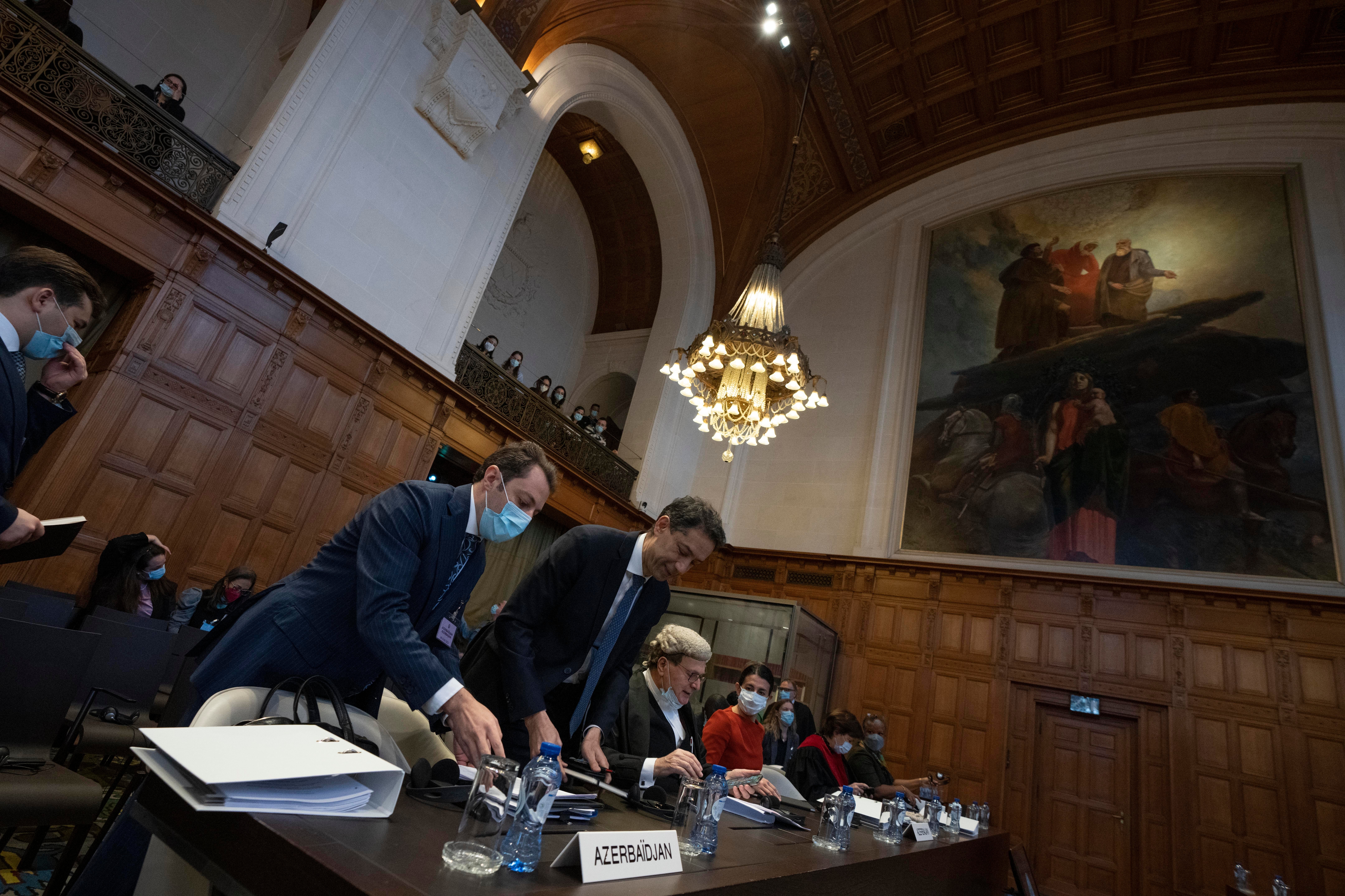 Netherlands World Court Armenia Azerbaijan