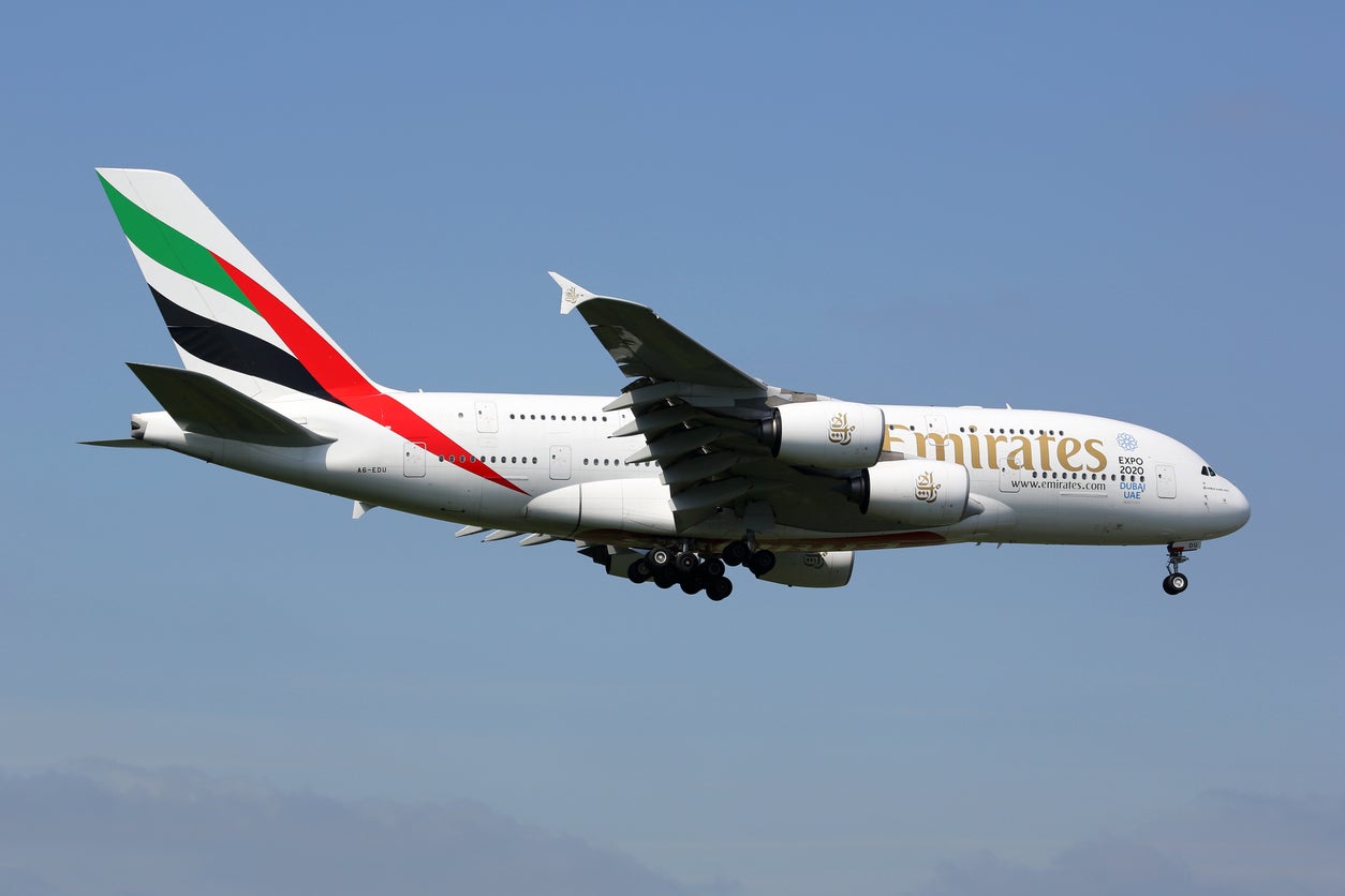 The Emirates flight turned around and diverted to Dubai