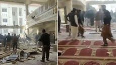 Footage shows search for survivors inside Pakistan mosque in aftermath of deadly explosion