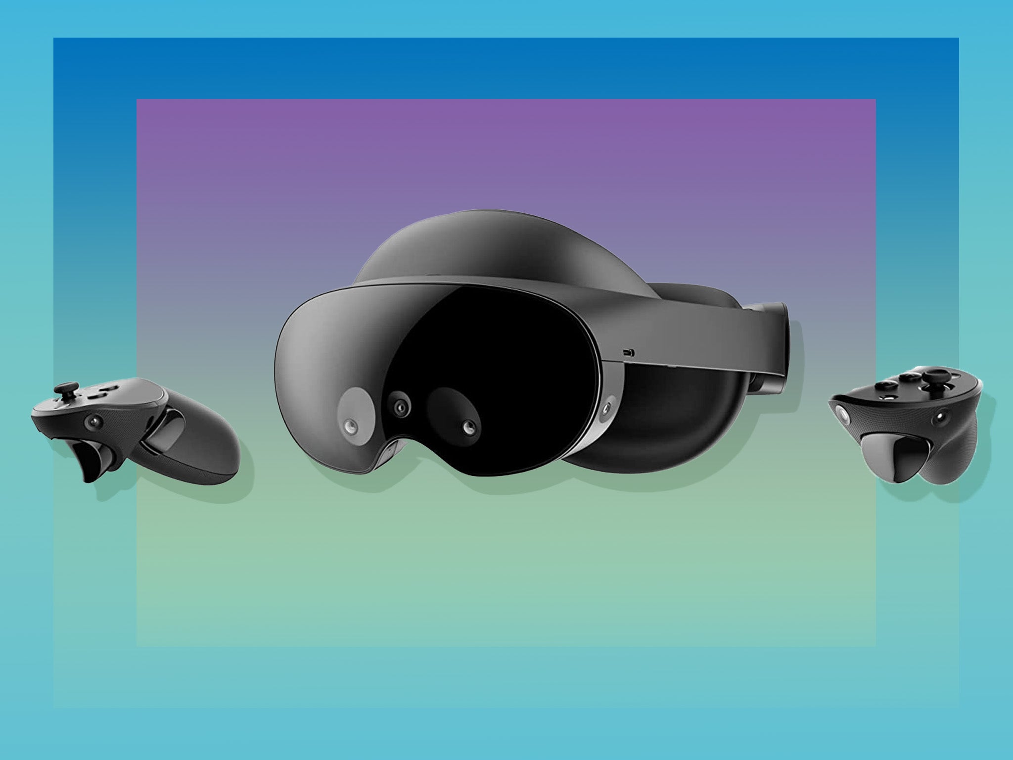 There are 10 mixed-reality sensors on the device