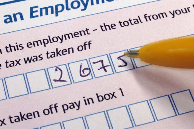 Taxpayers have until the end of Tuesday to submit their self-assessment returns (PA)