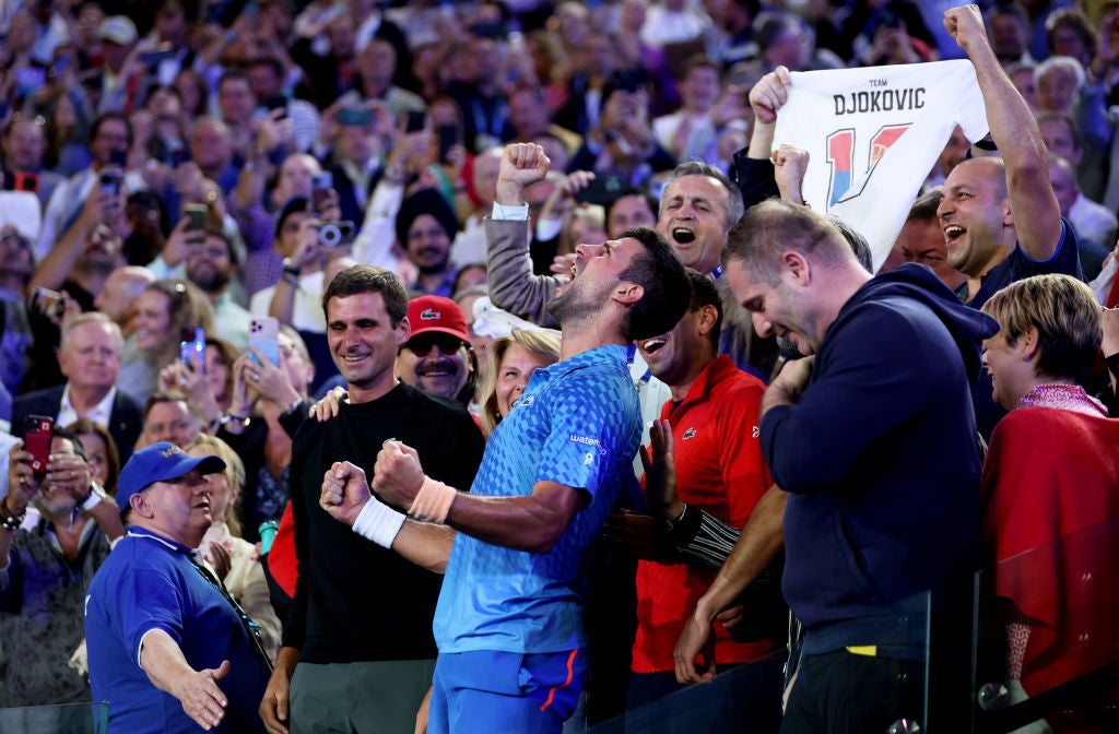 Djokovic está a celebrar o 23.º Grand Slam em Portugal