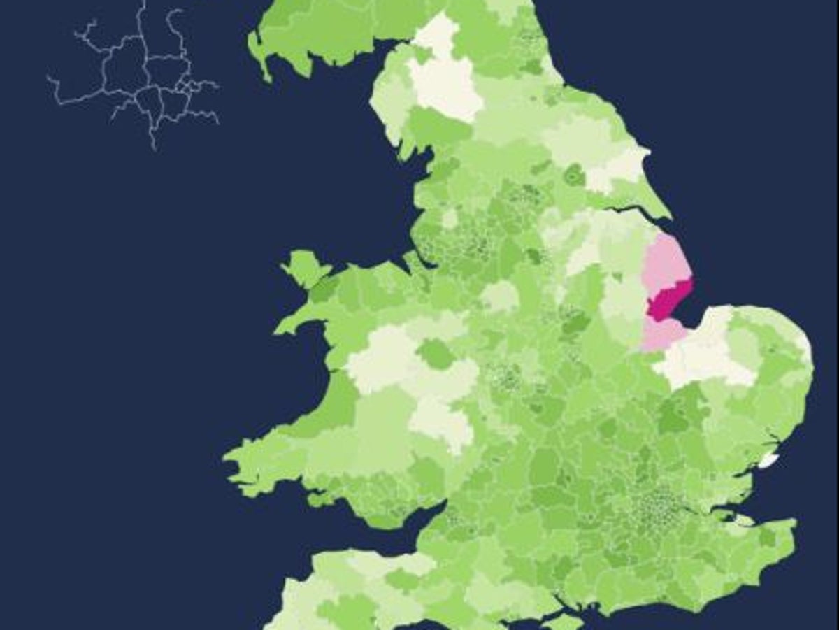 Map reveals which parts of the UK have the most and least regrets over Brexit