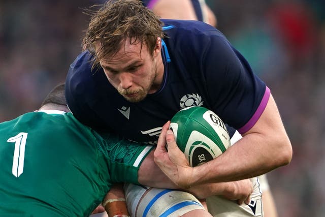 Jonny Gray is back with the Scotland squad (Brian Lawless/PA)