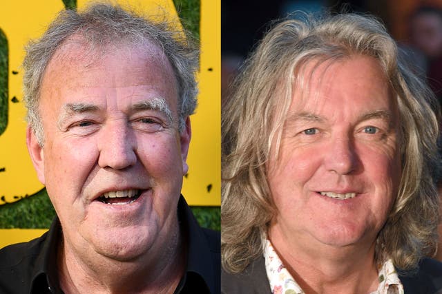 <p>Jeremy Clarkson and James May</p>
