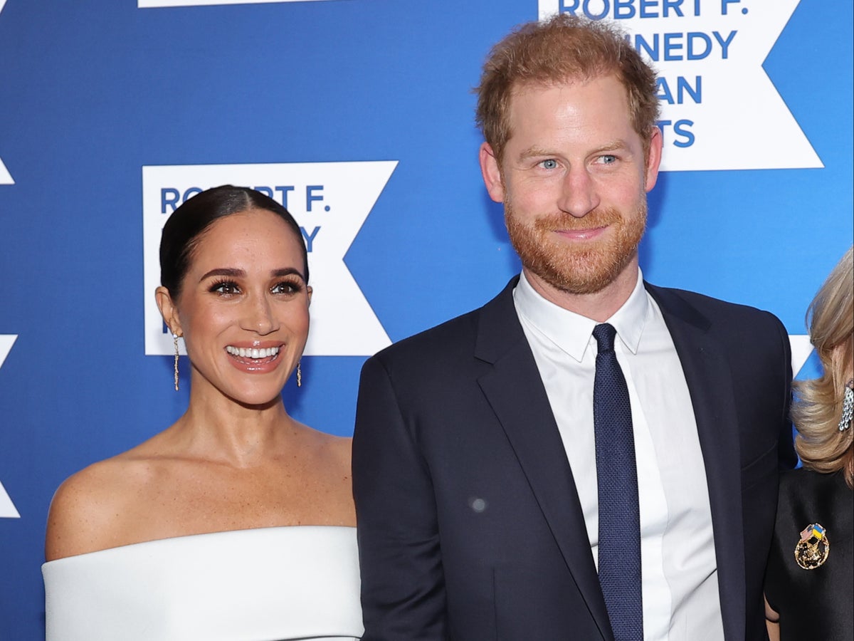 Harry and Meghan news – live: Buckingham Palace updates royal website to reflect Archie and Lilibet’s new titles