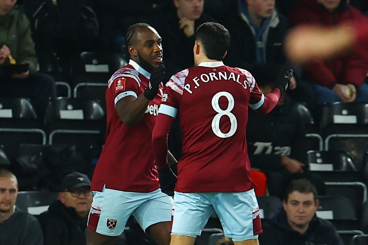 Derby vs West Ham LIVE: FA Cup result and final score after Michail ...
