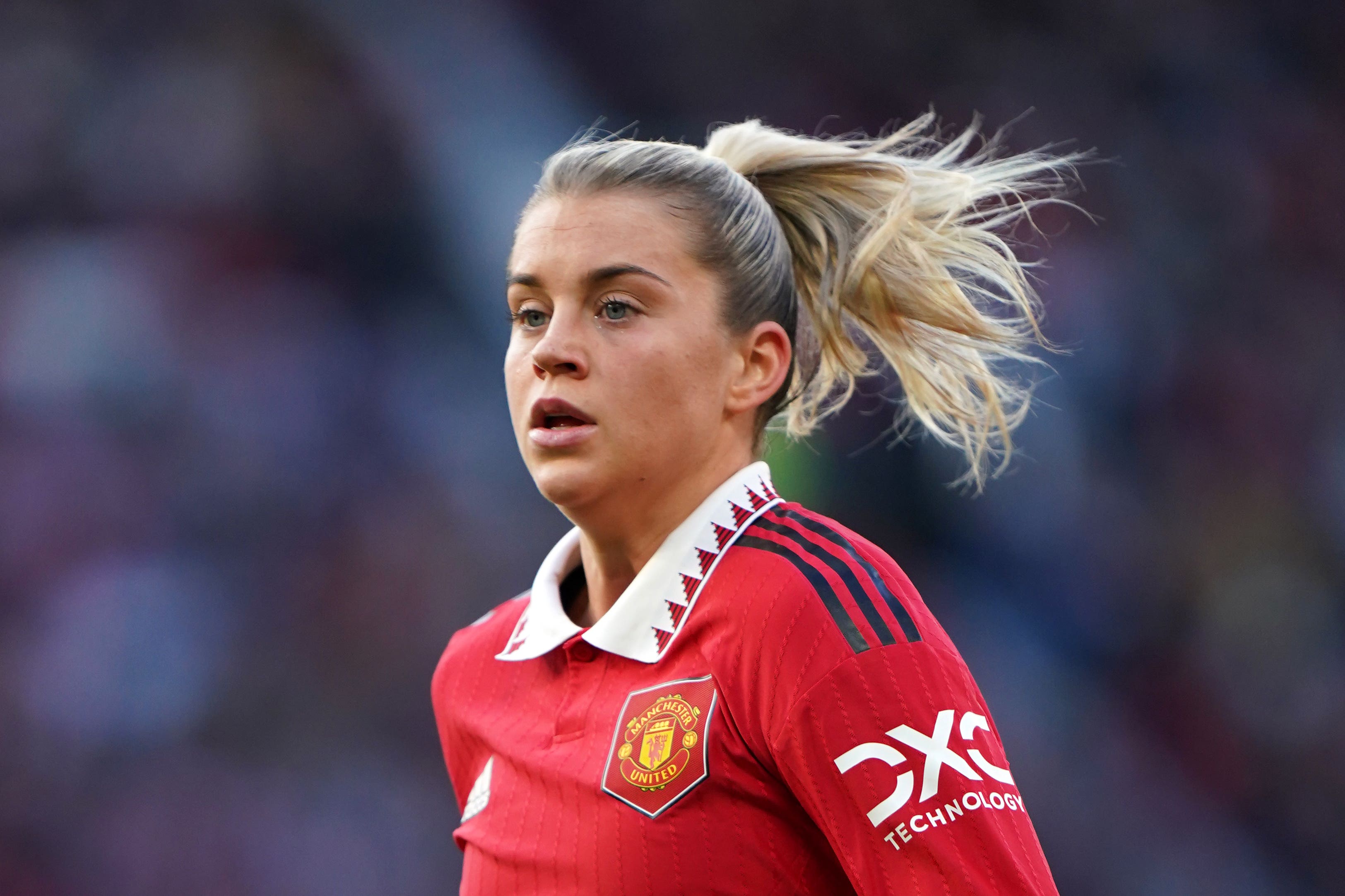 Arsenal have submitted a world record bid for Manchester United’s Alessia Russo (Tim Goode/PA).