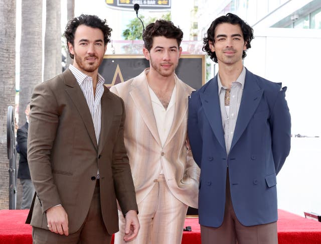<p>Kevin, Nick and Joe Jonas</p>