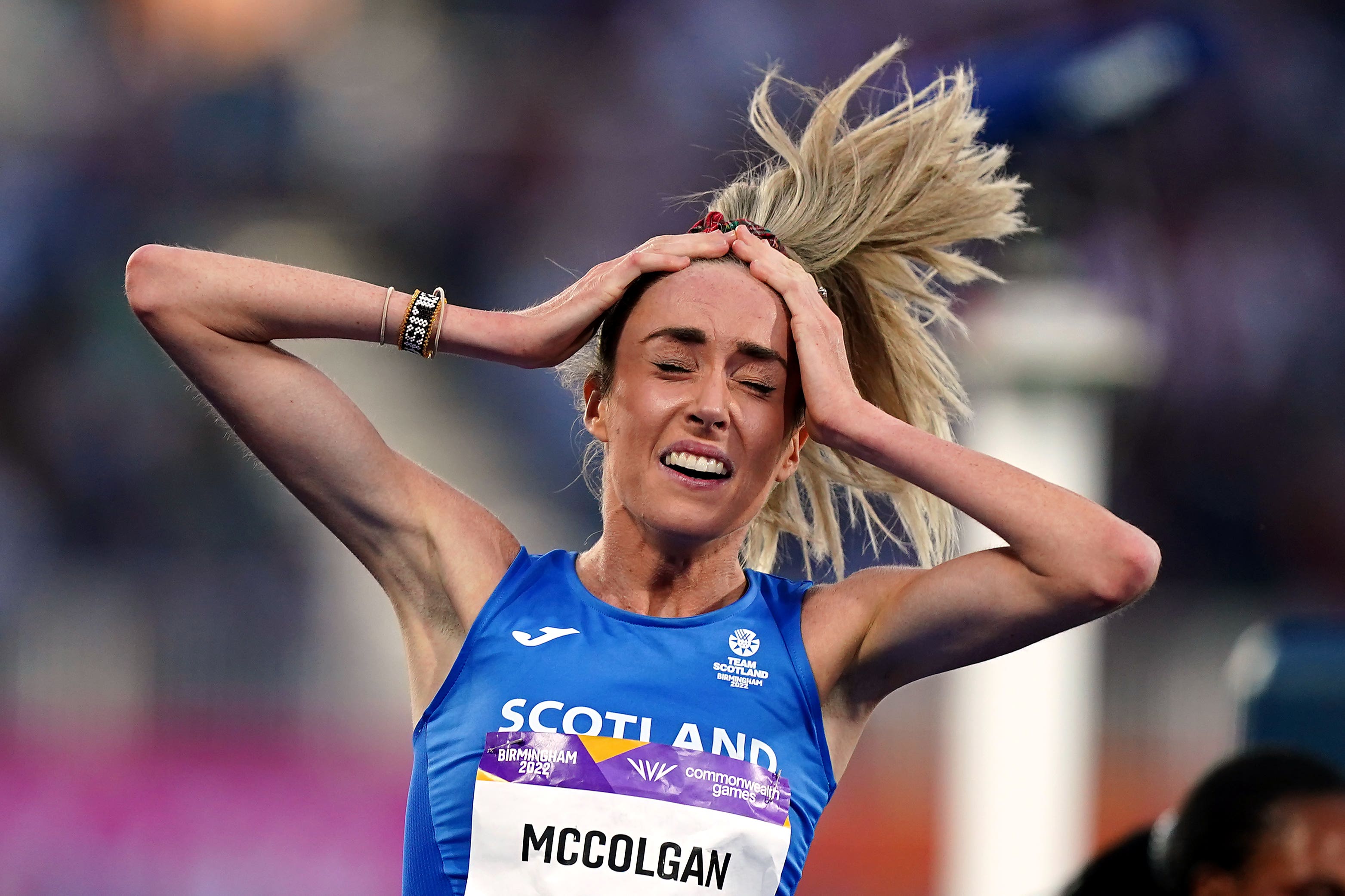 Eilish McColgan will make her marathon debut at London in April (Mike Egerton/PA)