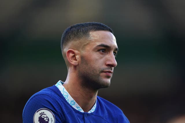 Hakim Ziyech is attracting interest from Paris St. Germain (Mike Egerotn/PA)