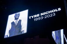 Tyre Nichols – updates: Funeral begins in Memphis as police records reveal pasts of officers