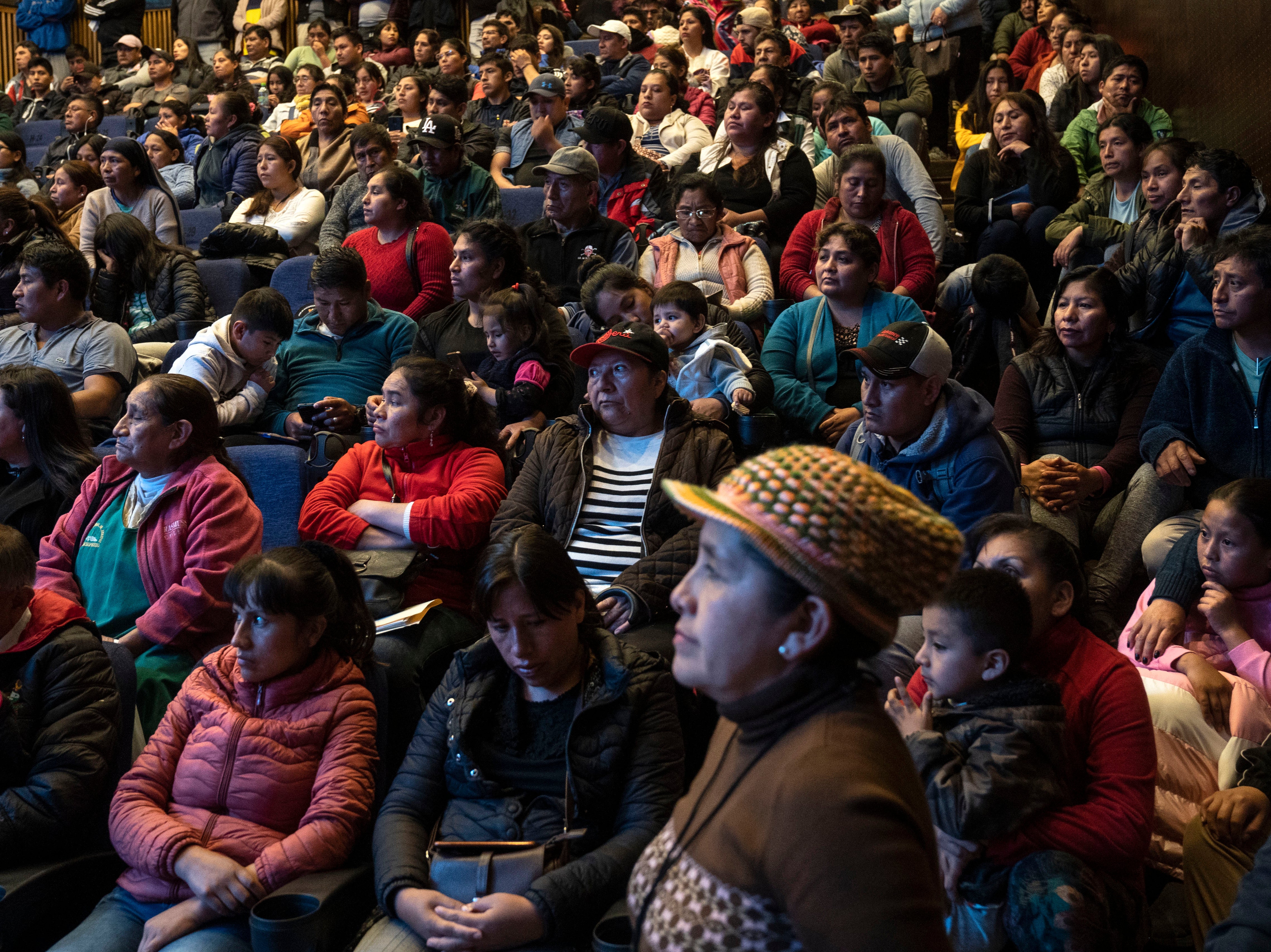 Locals unanimously voted to continue their protests against president Dina Boluarte and what they see as an illegal power grab